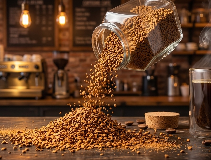 100% Pure Arabica Freeze Dried Coffee