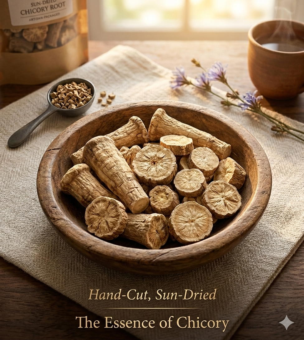 Raw Chicory Dice