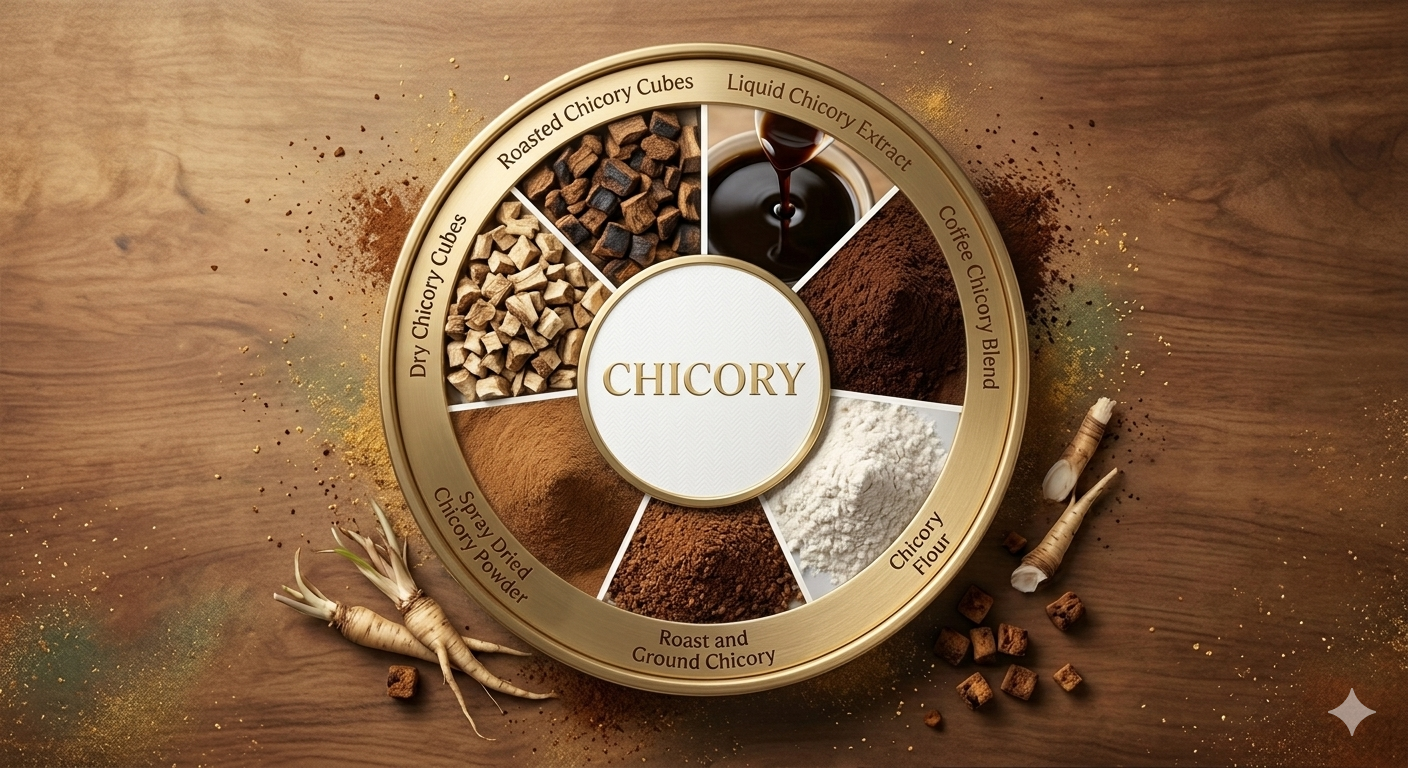 Processed and Raw Chicory Products